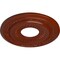 Ekena Millwork Lauren Ceiling Medallion (Fits Canopies up to 6 1/4"), 20 5/8"OD x 6 1/4"ID x 1 3/8"P, Firebrick CM20LNFIF - alternate 4